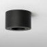 Фото #4 товара linovum SMOL Surface Ceiling Light Small Round Flat Pivoting in Anthracite Grey - Ceiling Spotlight Diameter 80 mm Socket for 1x LED Module