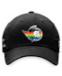 Men's Black Ottawa Senators Team Logo Pride Adjustable Hat