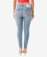 Фото #2 товара Women's Jennie Skinny Super T Flap Jean