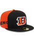 Фото #1 товара Men's Black Cincinnati Bengals Gameday 59FIFTY Fitted Hat