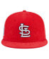 Фото #2 товара Men's Red St. Louis Cardinals Throwback Corduroy 59FIFTY Fitted Hat
