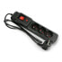 Фото #2 товара Power strip with protection Armac Multi M3 black - 3 sockets - 1,5m