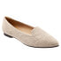 Фото #2 товара Trotters Harlowe T1707-134 Womens Beige Leather Slip On Loafer Flats Shoes 9.5