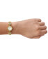 ფოტო #2 პროდუქტის Women's Monroe Three Hand Gold-Tone Stainless Steel Watch 20mm