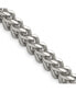 Stainless Steel 6.75mm Franco Chain Necklace