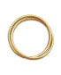 ფოტო #2 პროდუქტის Two Strand Omega Snake Cobra Wide Bangle Twisted Bracelet Bands Set Interlocking Stretch Bracelets Gold Plated Stainless Steel Fits 8 to 8.5 inches