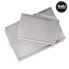 Baking tray Vaello 75497 42 x 28 x 5,5 cm Aluminium Chromed