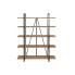 Полка Home ESPRIT Чёрный Деревянный Металл 119,5 x 35,5 x 155 cm