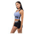 Топ NEBBIA Padded HighImpact Gym Time Crop