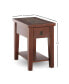 Фото #5 товара Steve Silver Davenport 13" Wide Wood Chairside End Table