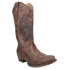 Фото #2 товара Roper Amelia Tall Snip Toe Cowboy Womens Brown Casual Boots 09-021-1566-2706