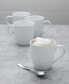 Фото #3 товара Everyday Whiteware Coupe Mug 4 Piece Set