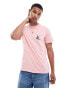 Фото #2 товара Lee camp back print t-shirt in pink