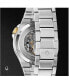 ფოტო #6 პროდუქტის Men's Automatic Maquina Stainless Steel Bracelet Watch 46mm