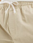 Фото #4 товара Weekday Zed regular fit shorts in beige