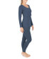 ფოტო #2 პროდუქტის Maternity Jane Long Sleeve Nursing Pajama Set