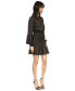 ფოტო #3 პროდუქტის MICHAEL Women's Smocked Satin Mini Dress