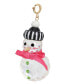 Фото #5 товара Betsey Johnson faux Stone Snowman Convertible Ornament Necklace