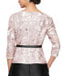 ფოტო #2 პროდუქტის Petite Sequined Soutache Blouse