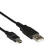 Фото #5 товара ROLINE USB 2.0 Cable - A - 5-Pin Mini - M/M 3.0 m - 3 m - USB A - Mini-USB A - USB 2.0 - Male/Male - Black
