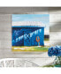 The Blue Barn Wall Canvas