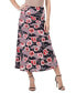 ფოტო #1 პროდუქტის Women's Floral Maxi Skirt
