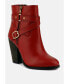 Фото #1 товара CAT-TRACK Womens Leather Ankle Boots