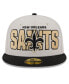 ფოტო #3 პროდუქტის Men's Stone, Black New Orleans Saints 2023 NFL Draft On Stage 59FIFTY Fitted Hat