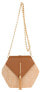 House of Louisa Damen Umhängetasche braun/beige LOU1006-BR