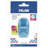 Фото #1 товара MILAN Blister Pack Eraser With Pencil Sharpener Capsule 12 Units