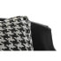 Фото #4 товара Диван DKD Home Decor Белый Чёрный Позолоченный Металл Пластик нога Ворона современный 130 x 80 x 80 cm