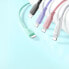 Фото #11 товара Kabel przewód do iPhone Multi-Color Series USB-A - Lightning 3A 1m różowy