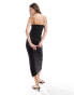 Фото #4 товара Vero Moda scoop neck jersey cami maxi dress in black