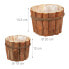 Фото #17 товара Blumentopf Holz 2er Set