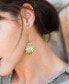 ფოტო #2 პროდუქტის Ruchi Hamsa Gold Dangling Earrings