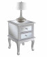Фото #2 товара Gold Coast Victoria Mirrored 2 Drawer End Table