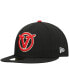 ფოტო #1 პროდუქტის Men's Black Visalia Rawhide Authentic Collection Team Home 59FIFTY Fitted Hat