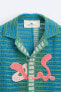 Фото #9 товара Рубашка из кружева кроше с вышивкой — limited edition ZARA
