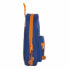 Фото #3 товара Пенал-рюкзак Valencia Basket M747 Синий Оранжевый 12 x 23 x 5 cm (33 Предметы)