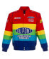 Men's Red, Blue Jeff Gordon Twill Uniform Full-Snap Jacket