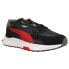 Фото #2 товара Puma Ferrari Wild Rider Lace Up Mens Black Sneakers Casual Shoes 306937-01