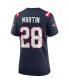 Фото #2 товара Women's Curtis Martin Navy New England Patriots Game Retired Player Jersey