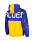 ფოტო #2 პროდუქტის Men's Blue St. Louis Blues Team OG 2.0 Anorak Half-Zip Windbreaker Jacket