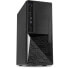 Inter-Tech S-703 - Desktop - PC - Black - Mini-ATX - uATX - Steel - 11.5 cm