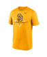 Фото #3 товара Men's Gold San Diego Padres Icon Legend T-shirt