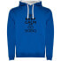 KRUSKIS Keep Calm And Go Skiing Two-Colour hoodie