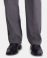 Фото #6 товара J.M. Men’s Classic/ Regular Fit Stretch Sharkskin Suit Pants