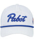 Men's White Pabst Blue Ribbon Rope Snapback Hat