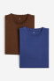 2-pack Long Fit T-shirts