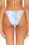 ISABELLA ROSE 285291 Women's Tie Side Hipster Bikini Bottom Multi, Size XS